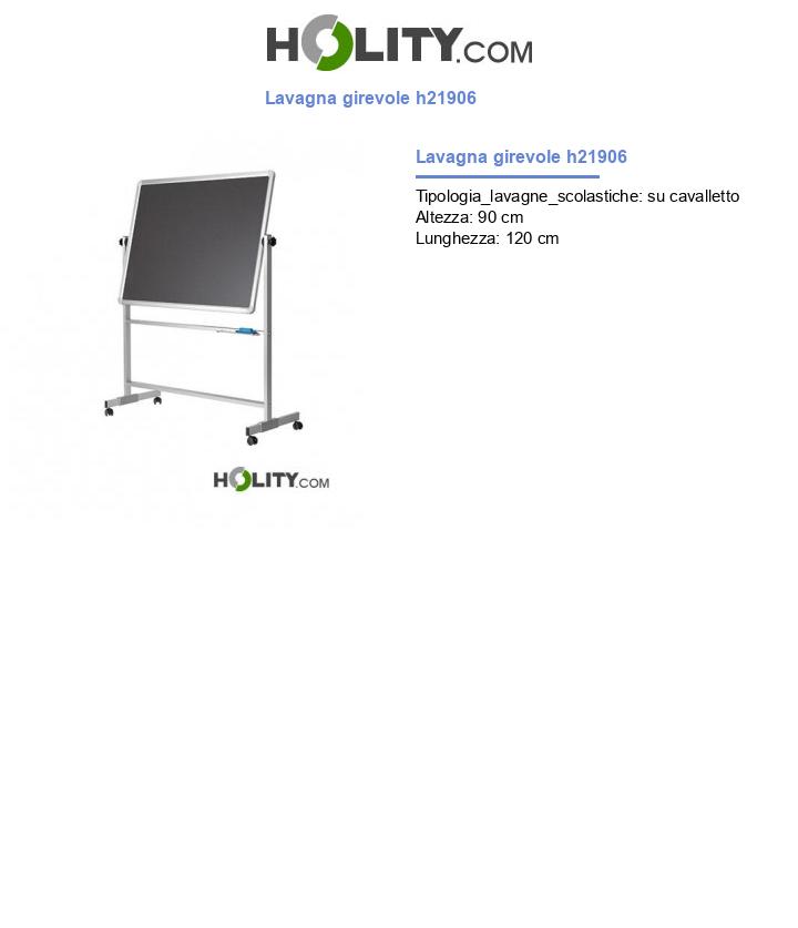 Lavagna girevole h21906