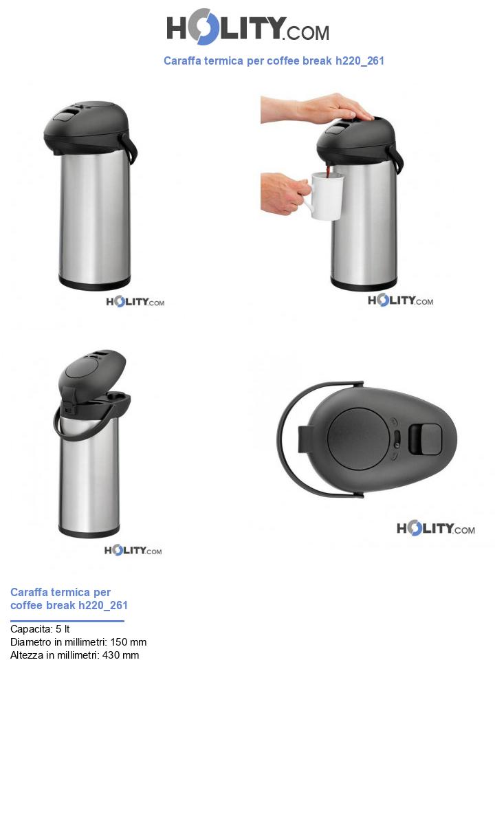 Caraffa termica per coffee break h220_261