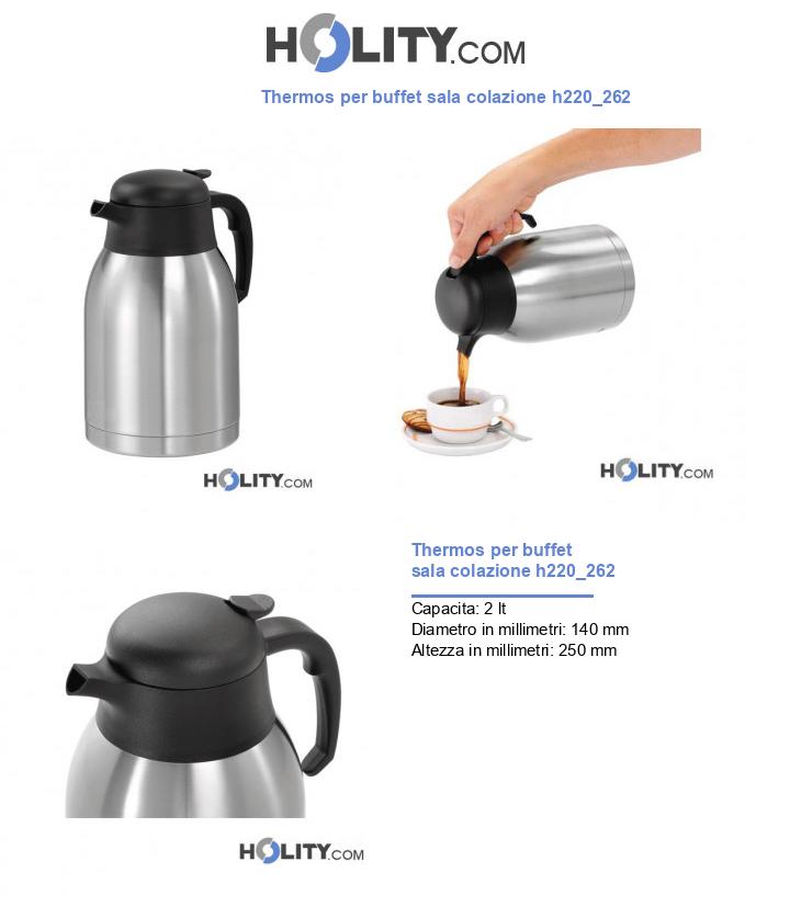 Thermos per buffet sala colazione h220_262
