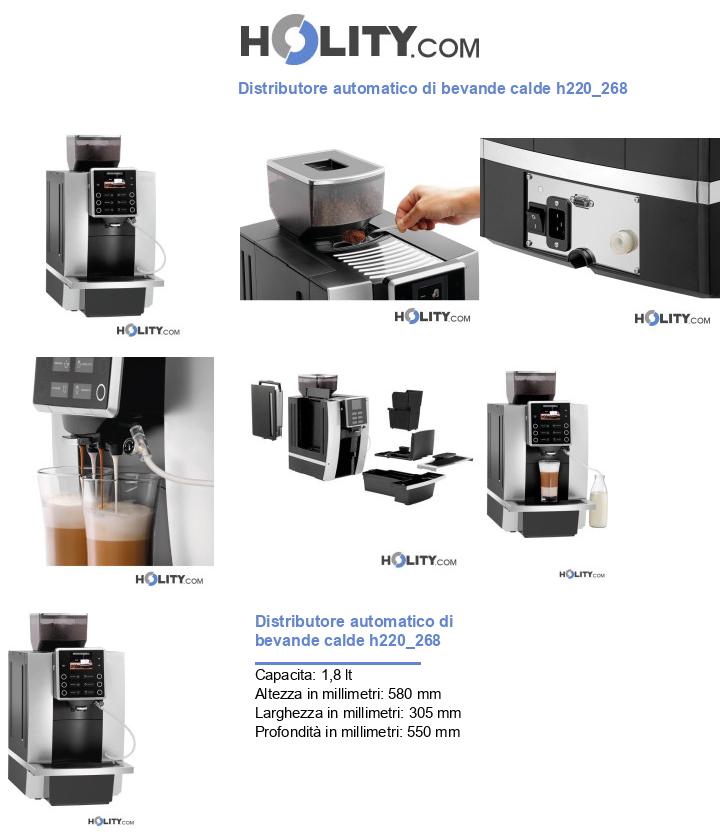 Distributore automatico di bevande calde h220_268