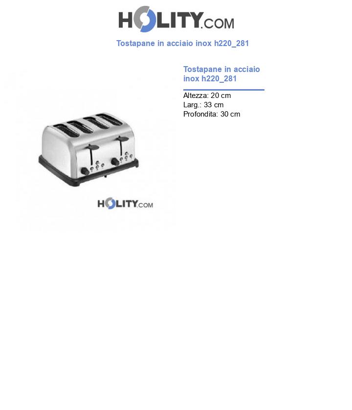 Tostapane in acciaio inox h220_281