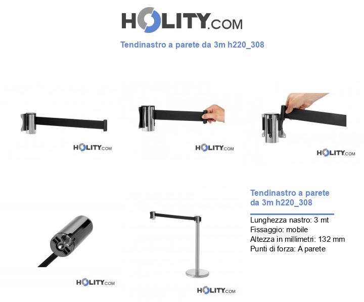Tendinastro a parete da 3m h220_308