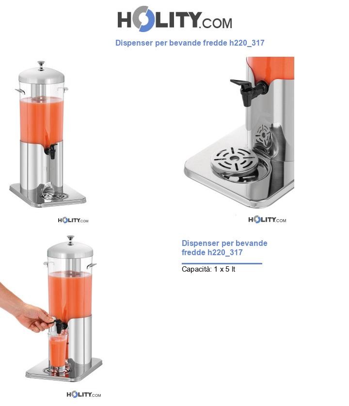 Dispenser per bevande fredde h220_317