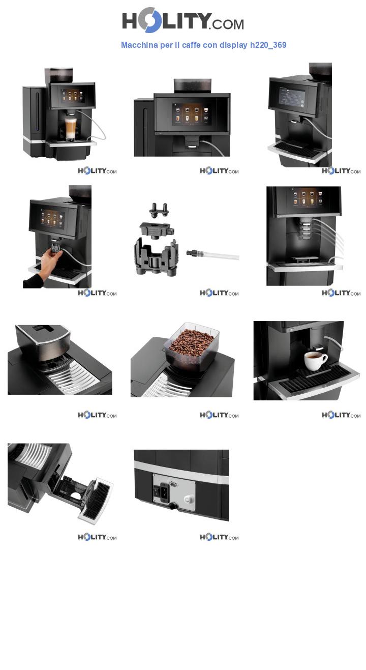 Macchina per il caffe con display h220_369