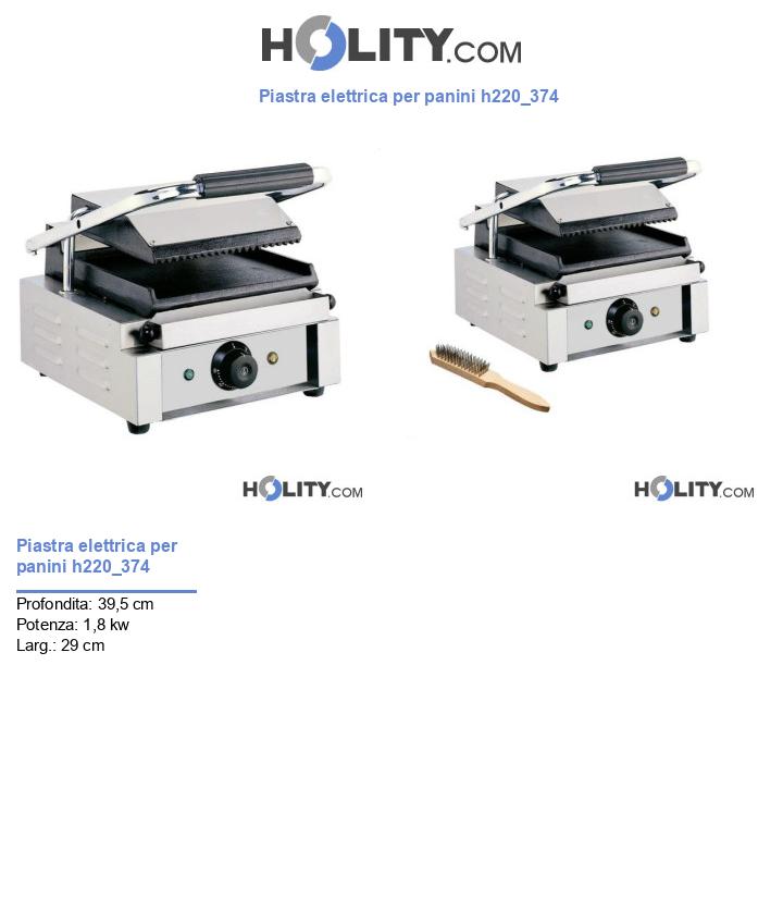Piastra elettrica per panini h220_374
