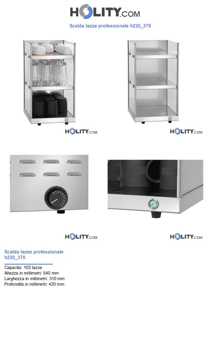 Scalda tazze professionale h220_378