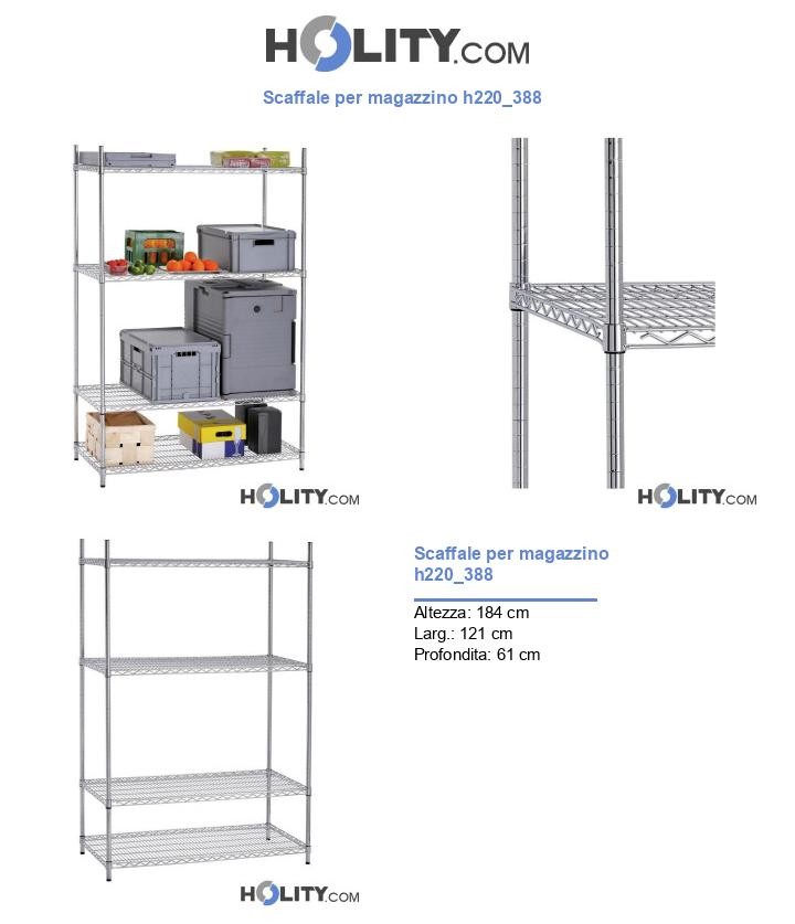 Scaffale per magazzino h220_388