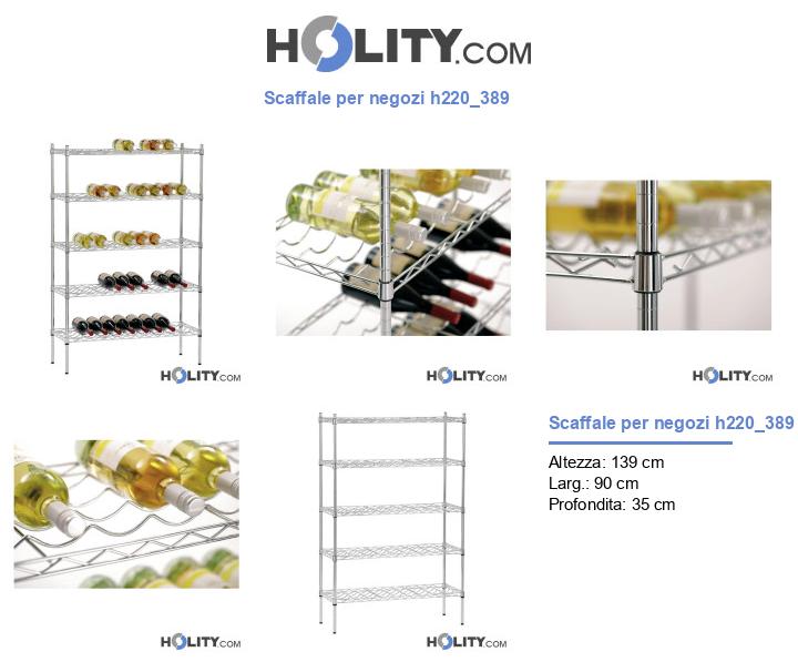 Scaffale per negozi h220_389