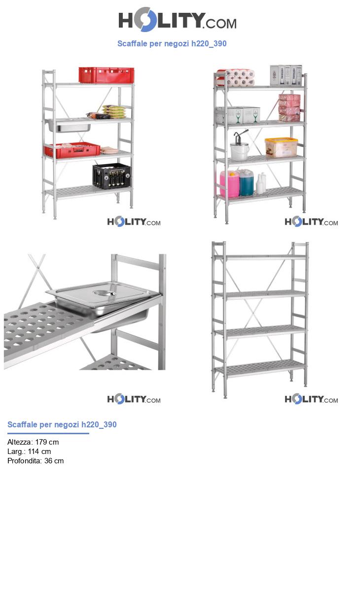 Scaffale per negozi h220_390