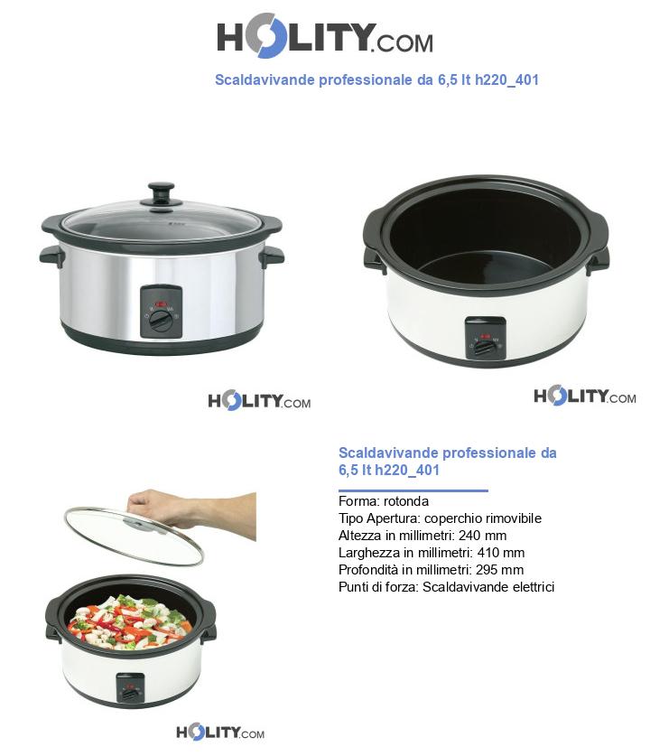 Scaldavivande professionale da 6,5 lt h220_401