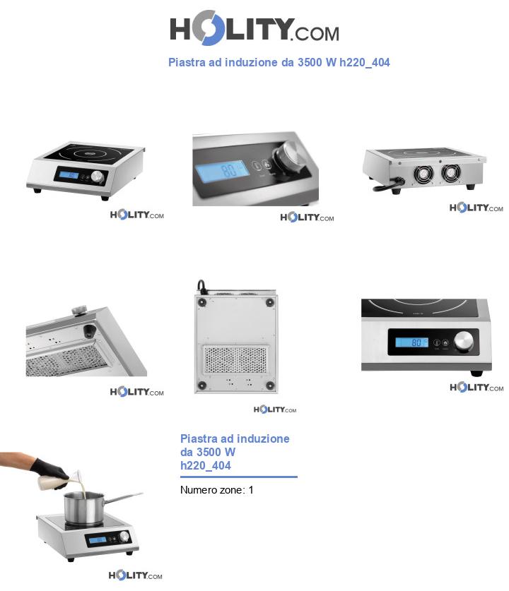 Piastra ad induzione da 3500 W h220_404