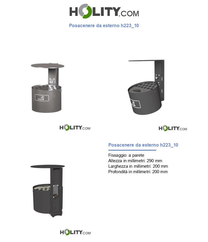 Posacenere da esterno h223_10