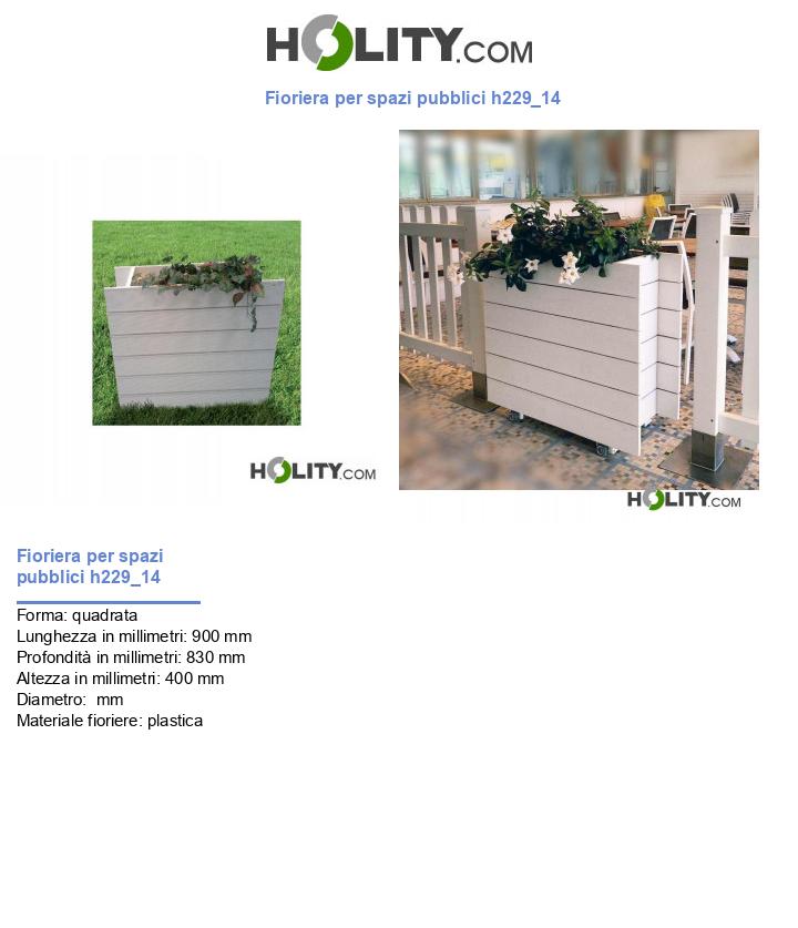 Fioriera per spazi pubblici h229_14