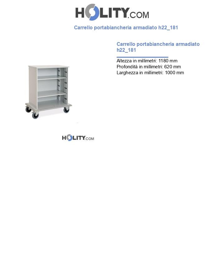 Carrello portabiancheria armadiato h22_181