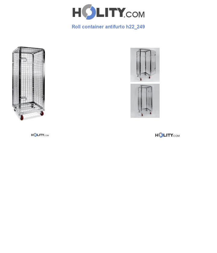 Roll container antifurto h22_249