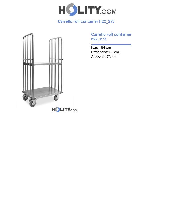 Carrello roll container h22_273