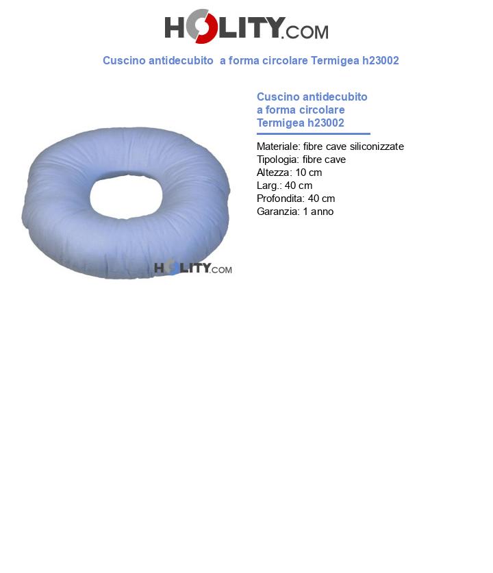 Cuscino antidecubito a forma circolare Termigea h23002
