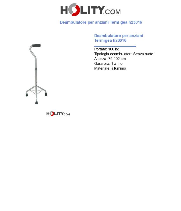 Deambulatore per anziani h23016