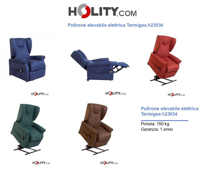 Poltrona elevabile elettrica Termigea h23034