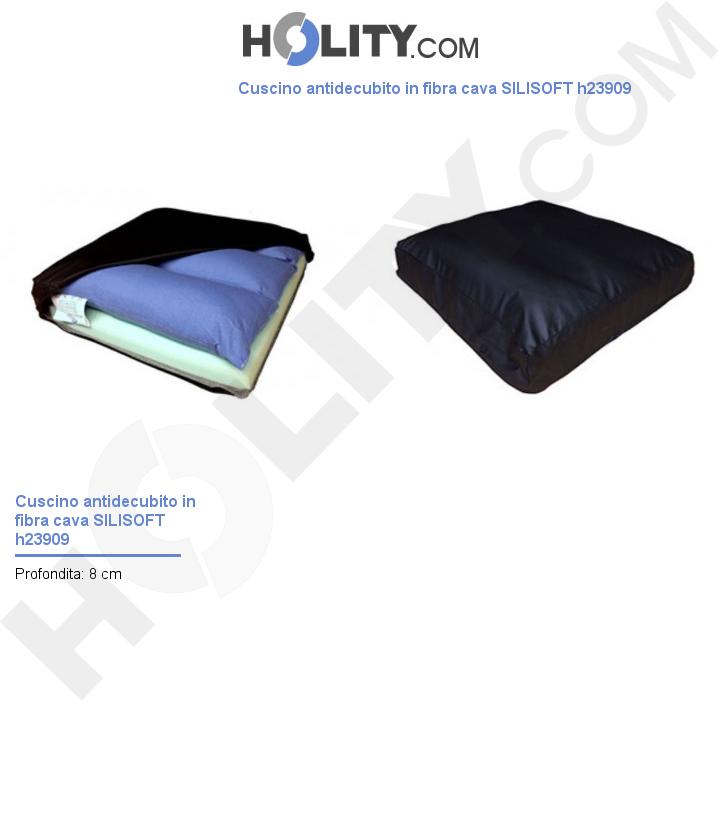 Cuscino antidecubito in fibra cava SILISOFT h23909