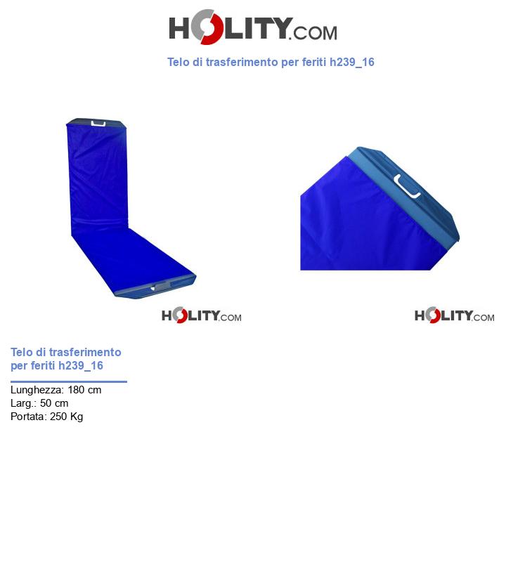 Telo di trasferimento per feriti h239_16