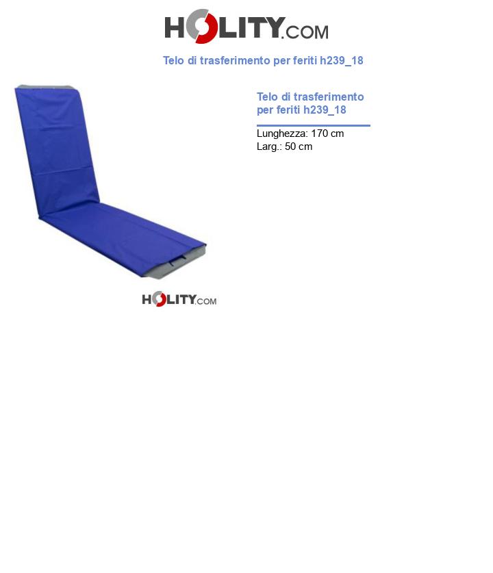 Telo di trasferimento per feriti h239_18