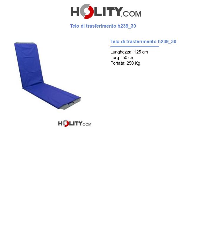 Telo di trasferimento h239_30