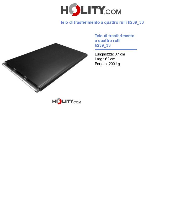 Telo di trasferimento a quattro rulli h239_33