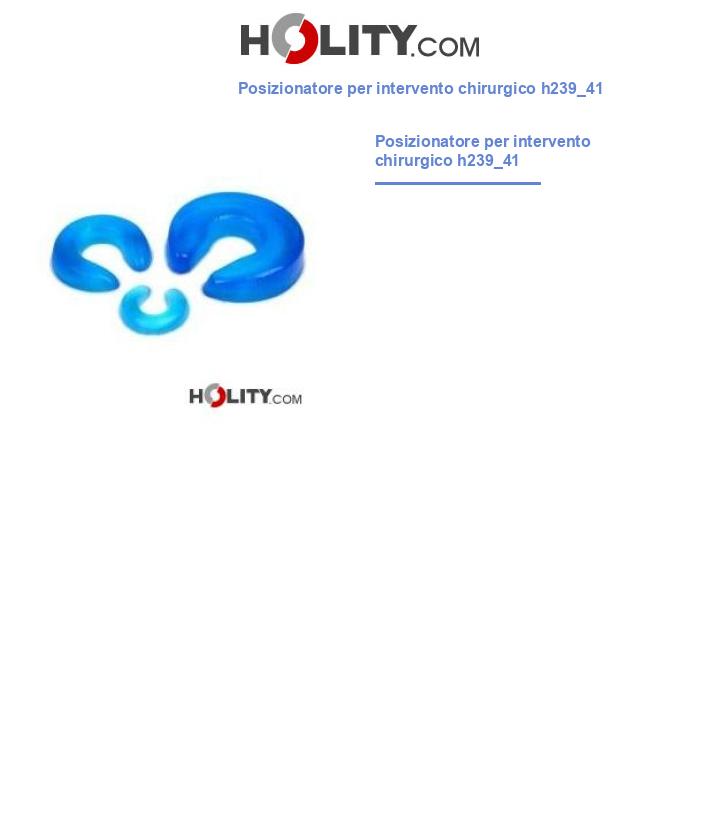 Posizionatore per intervento chirurgico h239_41