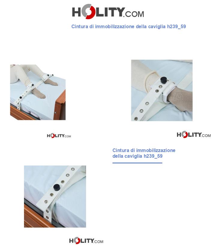 Cintura di immobilizzazione della caviglia h239_59