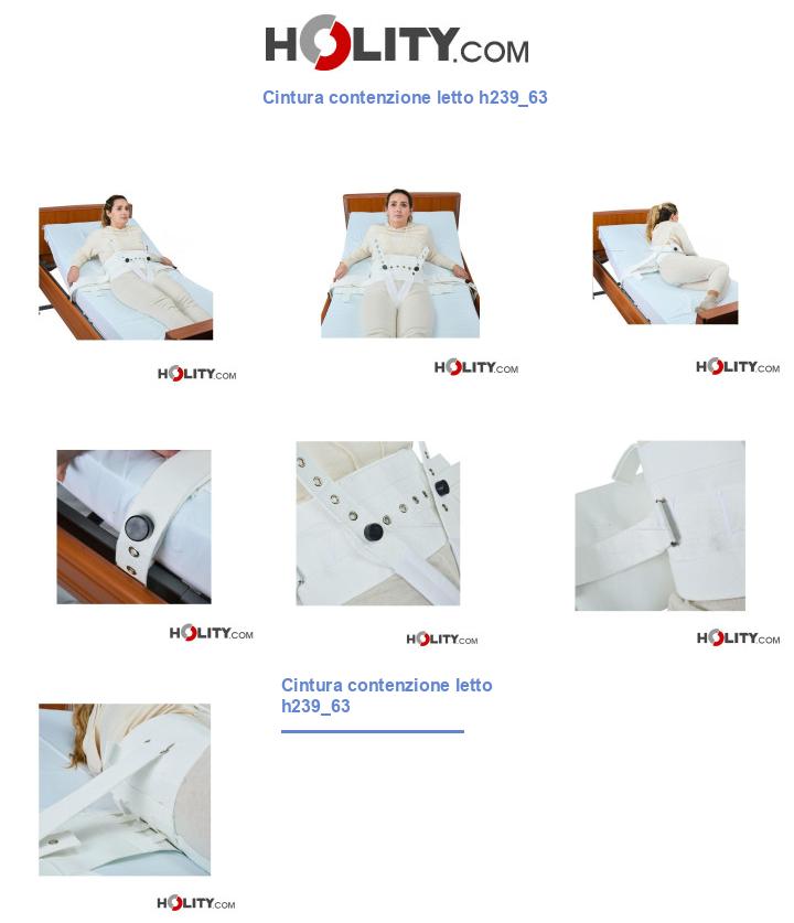 Cintura contenzione letto h239_63