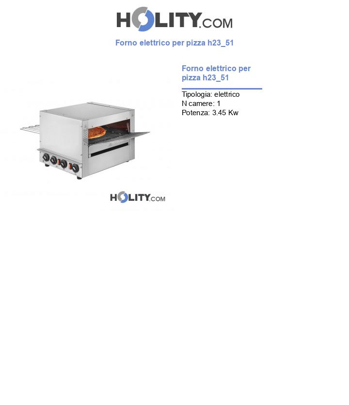 Forno elettrico per pizza h23_51