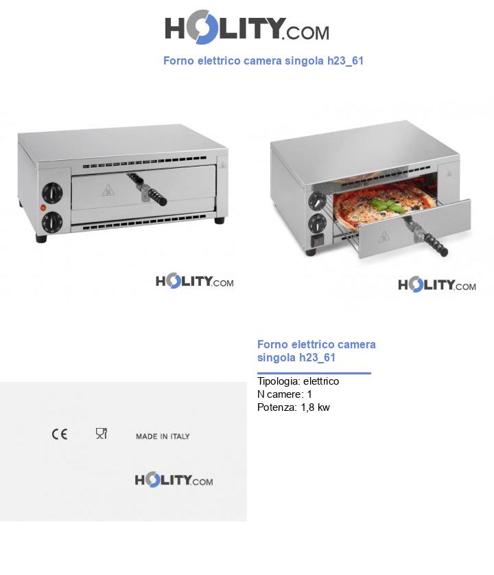 Forno elettrico camera singola h23_61
