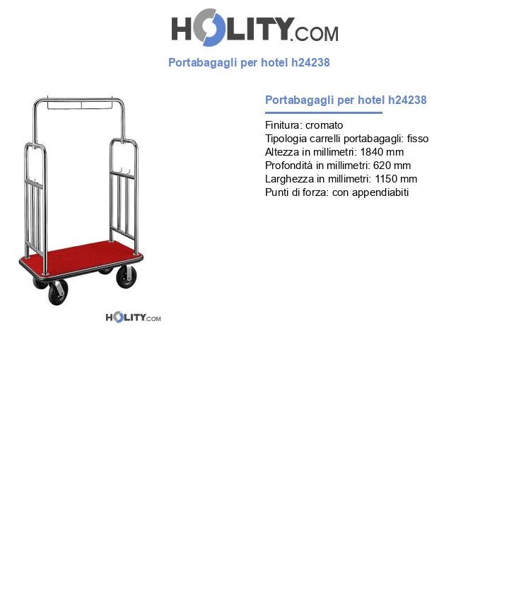 Portabagagli per hotel h24238