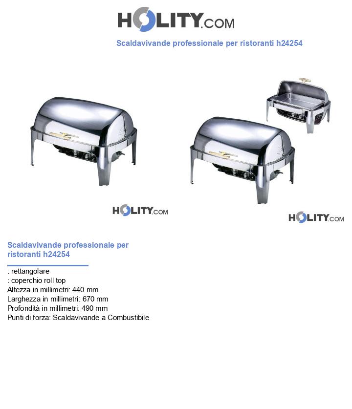 Scaldavivande professionale per ristoranti h24254