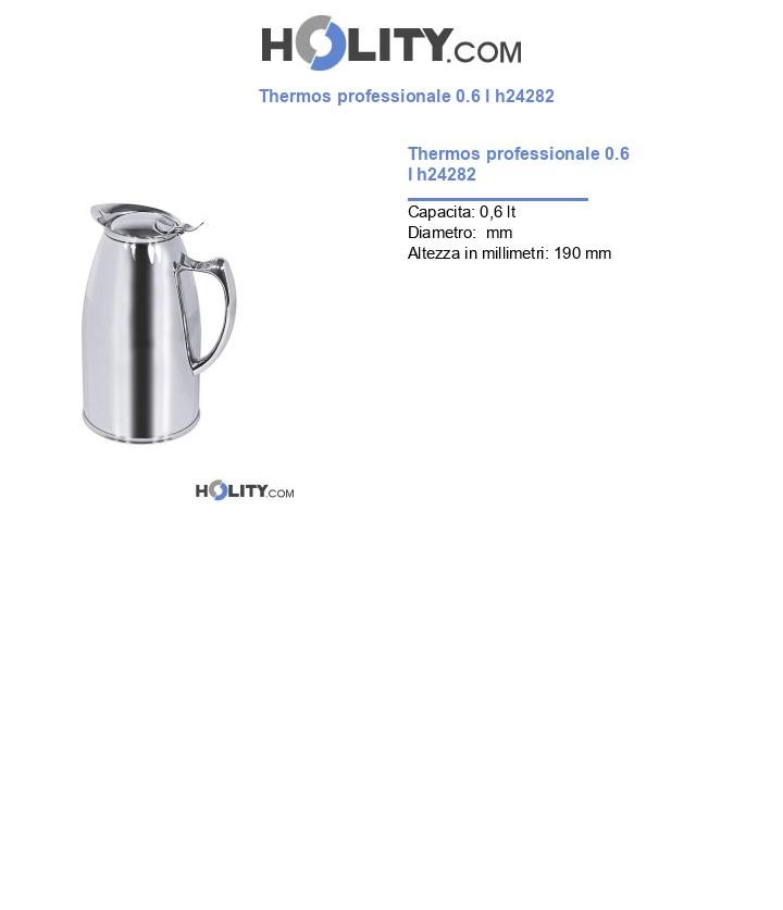 Thermos professionale 0.6 l h24282