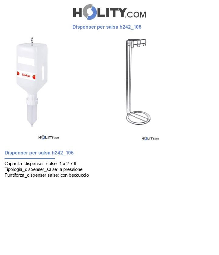 Dispenser per salsa h242_105