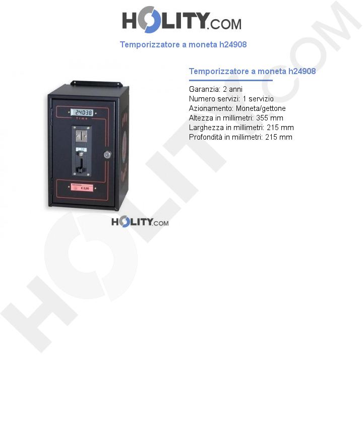 Temporizzatore a moneta h24908