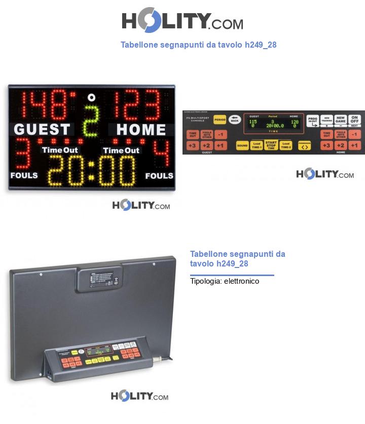Tabellone segnapunti da tavolo h249_28