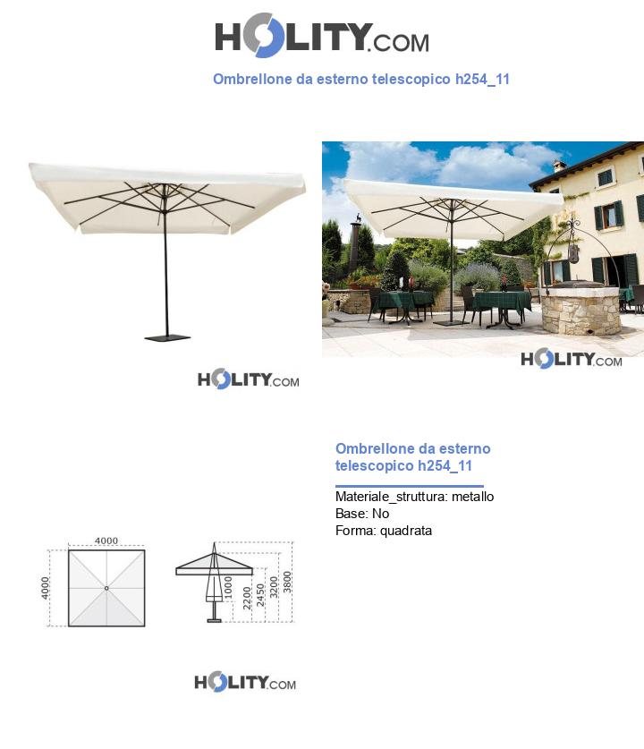 Ombrellone da esterno telescopico h254_11