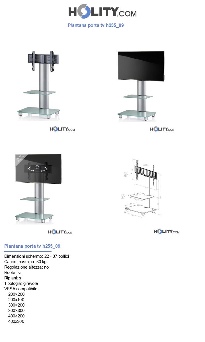 Piantana porta tv h255_09