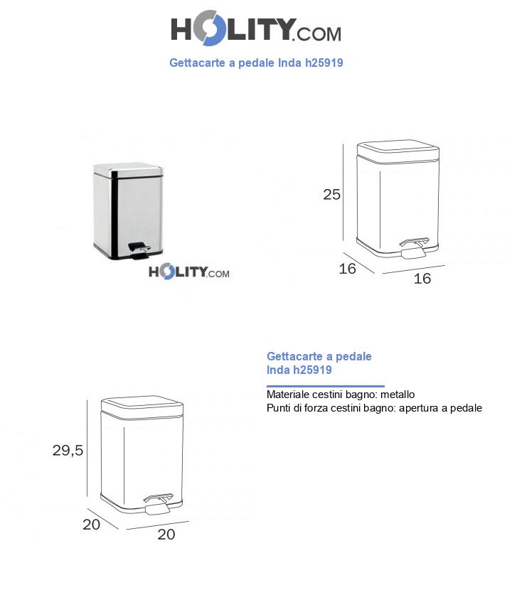 Gettacarte a pedale Inda h25919