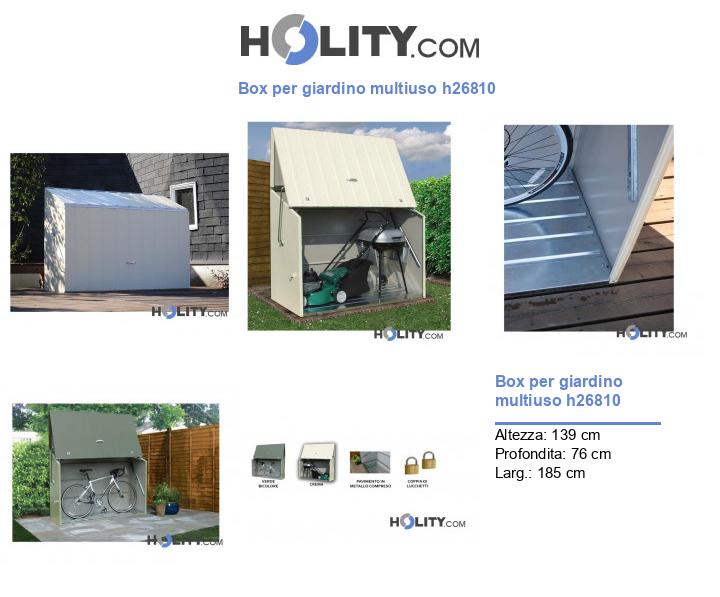 Box per giardino multiuso h26810