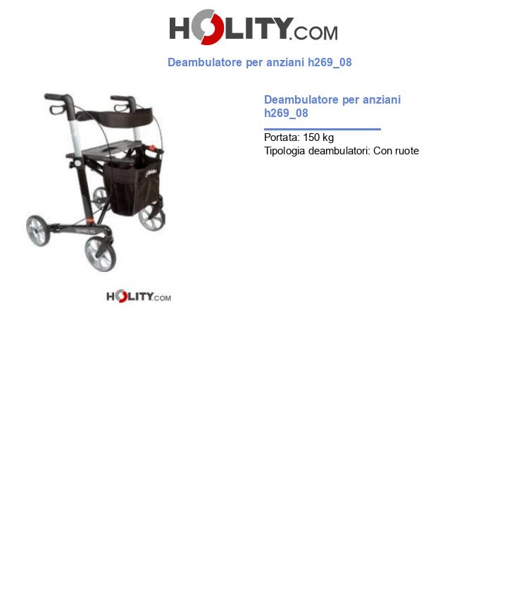 Deambulatore per anziani h269_08