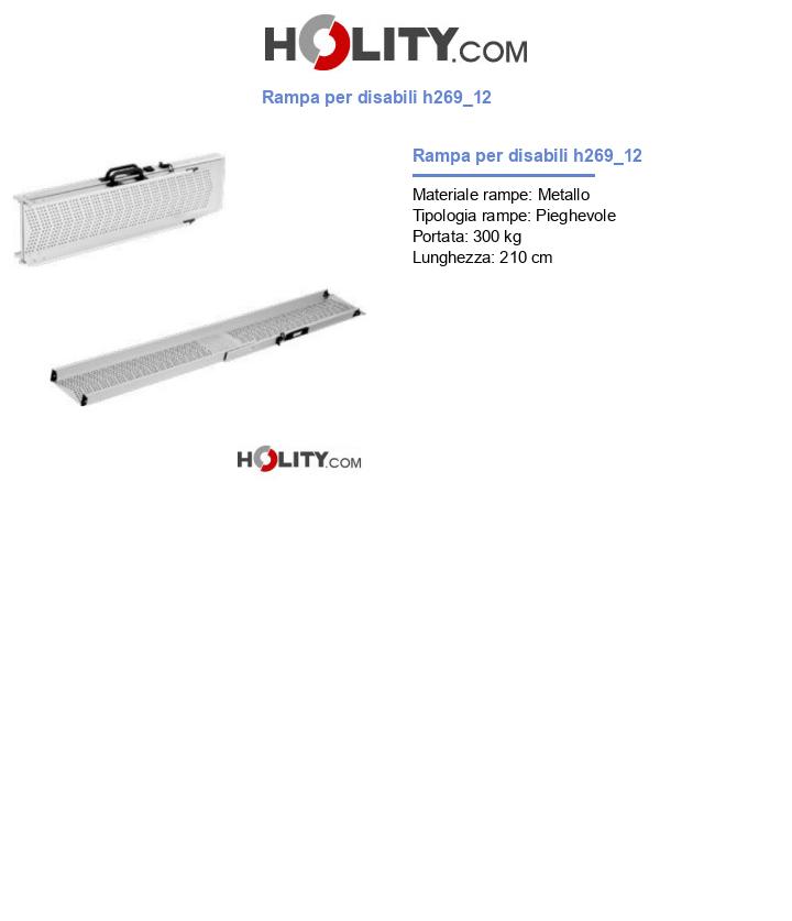 Rampa per disabili h269_12