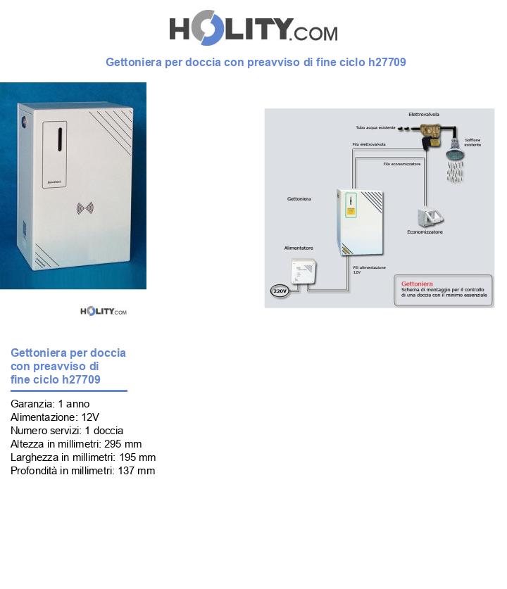 Gettoniera 1 servizio a moneta o a gettone h27709