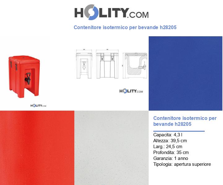Contenitore isotermico per bevande h28205