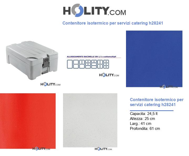 Contenitore isotermico per servizi catering h28241