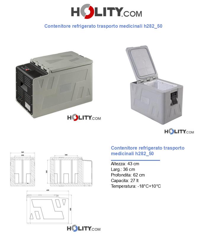 Contenitore refrigerato trasporto medicinali h282_50