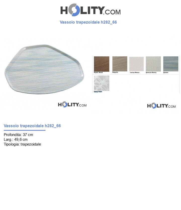 Vassoio trapezoidale h282_66